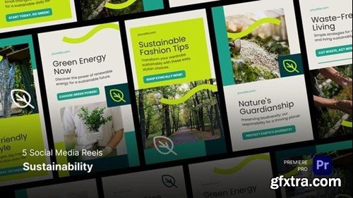 Videohive Social Media Reels - Sustainability Premiere Pro Templates 55878474