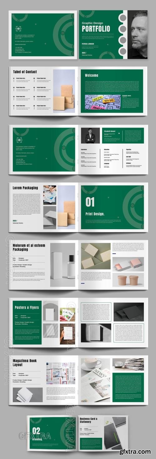 Graphic Design Portfolio Template 749760269