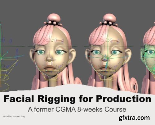 FlippedNormals Character Facial Rigging for Production - A former CGMA 8-weeks course