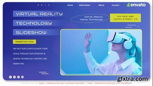 Videohive Virtual Reality Technology Slideshow 55906541