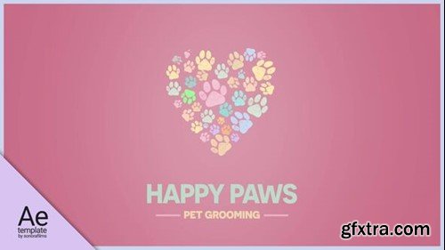 Videohive Happy Paws Logo Pack 55896931