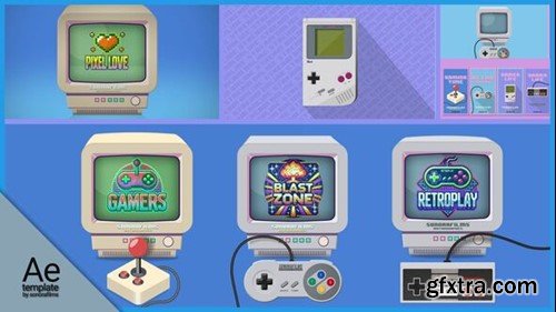 Videohive Retro Gaming Pack 55719237