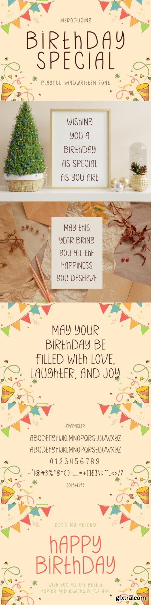 Birthday Special Font