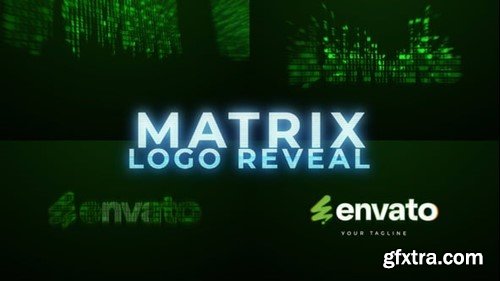 Videohive Matrix Logo Reveal 55888821