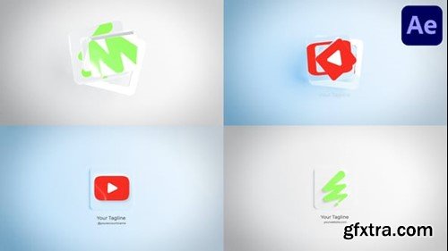 Videohive Minimal 3D Logo for After Effects 55866924