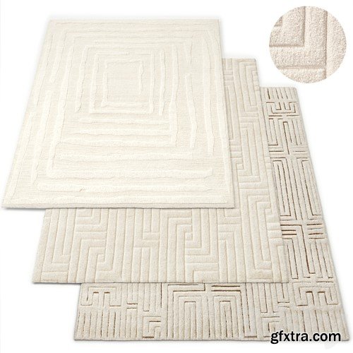 Rug Restoration Hardware Set 2