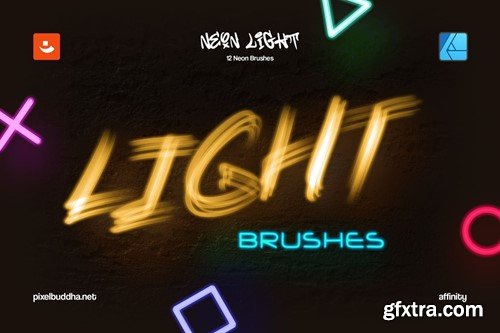 Neon Light Affinity Brushes 5XHS72F