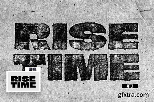 Badly Grunge Stamp Text Effect FEBMXWN