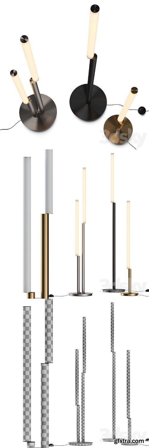 CVL Luminaires Signal Floor Lamps