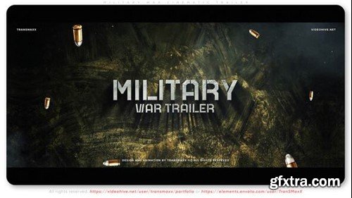 Videohive Military War Cinematic Trailer 55932704