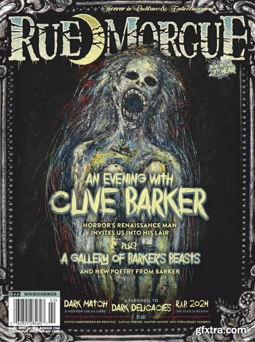 RUE MORGUE - Issue 222, January/February 2025