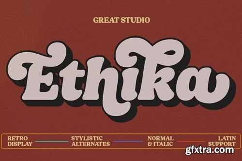 Ethika - Retro Font 6K9LP2G