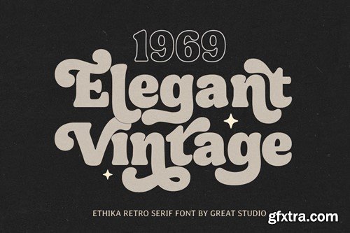 Ethika - Retro Font 6K9LP2G