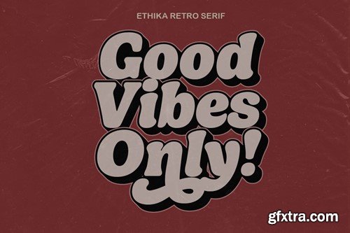 Ethika - Retro Font 6K9LP2G