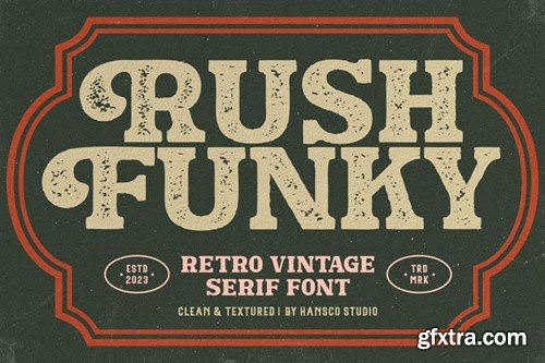 Rush Funky Font 5BWUNU7