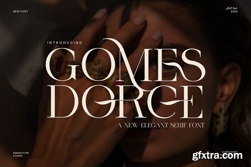 Gomes Dorce Elegant Serif Font ZTVQH7B