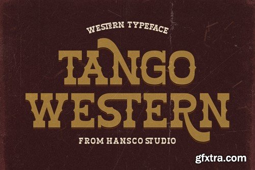 Tango Western Font TDUELJC