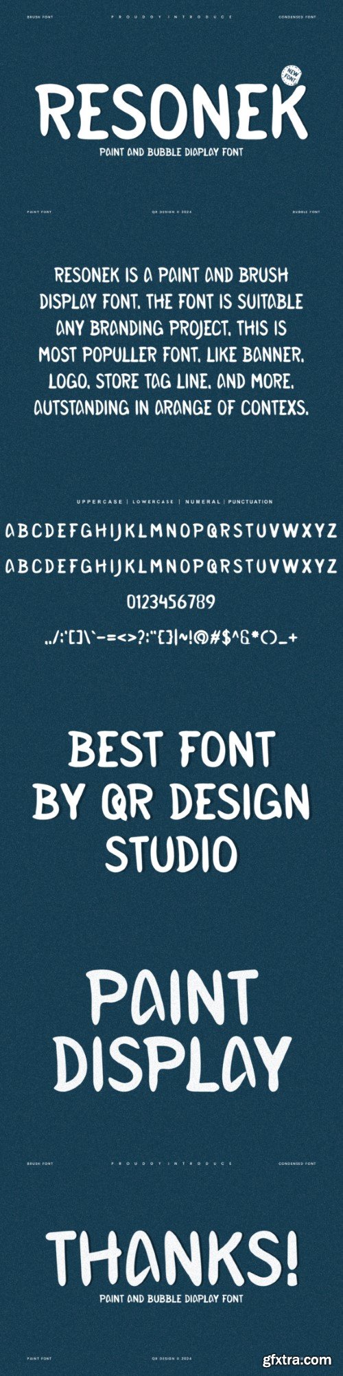 Resonek Font