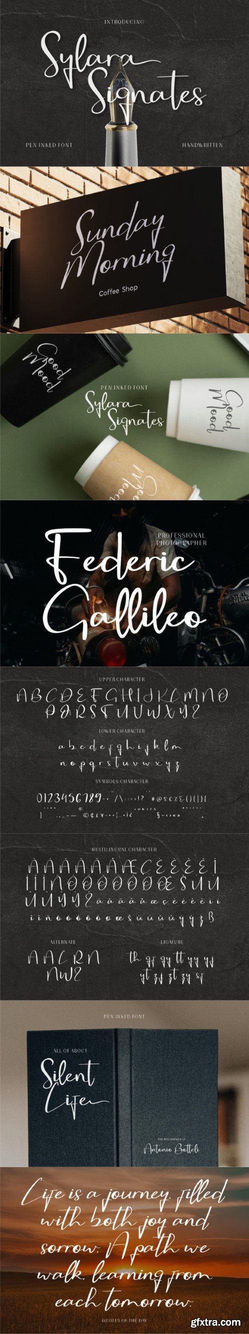 Sylara Signates Font