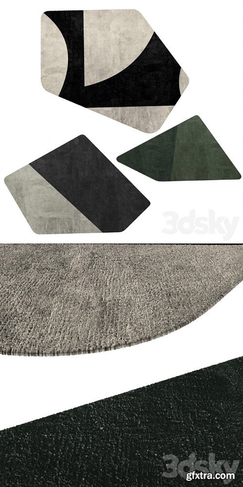 Carpets from the Lay on You collection by GIOPAGANI