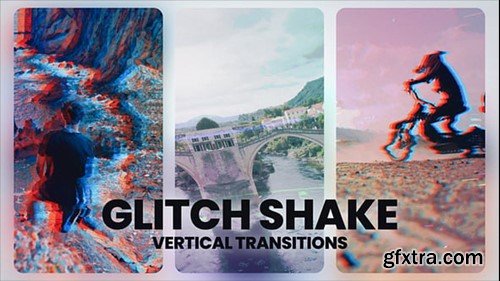 Videohive Glitch Shake Transitions 55866020