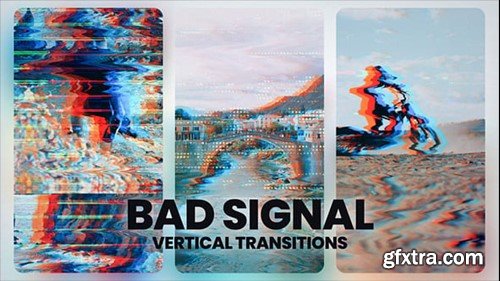 Videohive Bad Signal Transitions 55865179