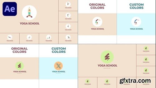 Videohive Yoga School Logo Reveal for After Effects 55944942