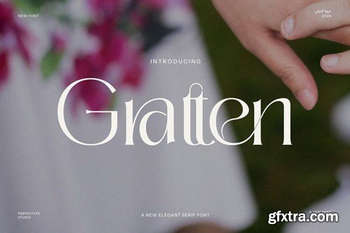 Gratten Elegant Serif Font K4KLXPD