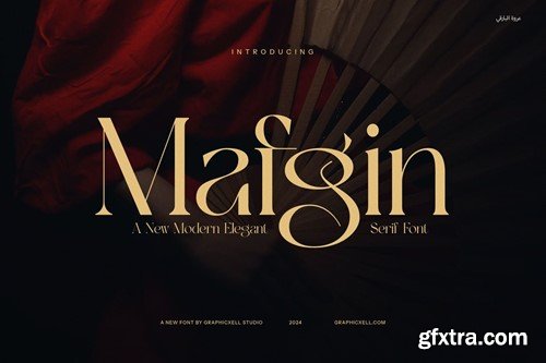 Mafgin - Elegant Serif Font B3PP3LM