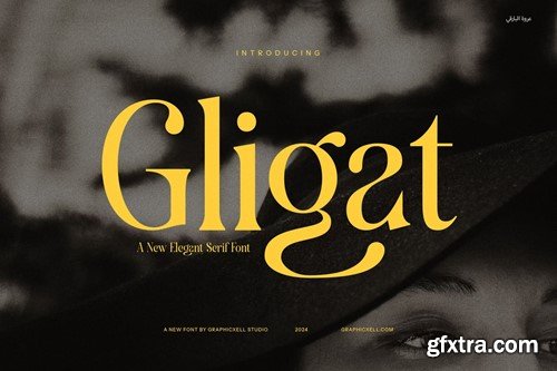 Gligat - Elegant Serif Font CGQ53E6