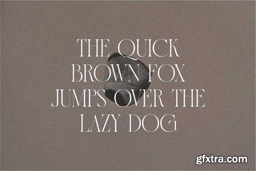 Grache Modern Serif Typeface QYUDFGS