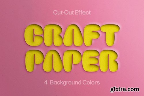 Cut Out Papers Text Effect VDCCX4U