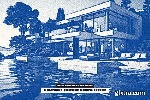 Halftone Culture Photo Effect 5WU9CVS