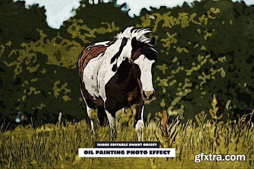 Oil Painting Photo Effect VPNTW49