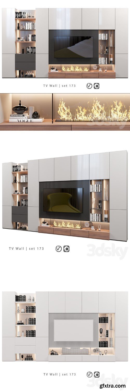 TV Wall | set 173