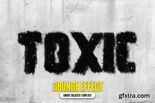 Grunge Text Effect 8MHBEBC