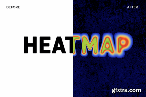 Heatmap Text Effect 46YXZMN