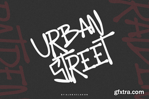 Gratdeng - Graffiti Urban Street Font LJ7QB6E