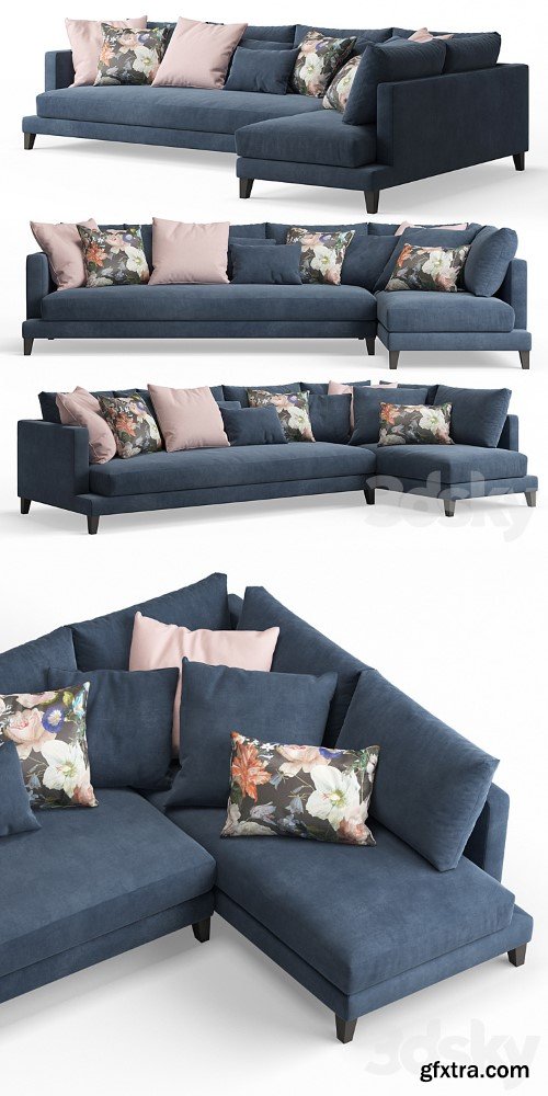 Grace Modern Corner Sofa