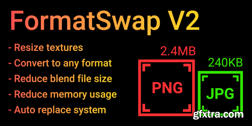 Blender Market - Formatswap V2.0.2 - Texture Converter