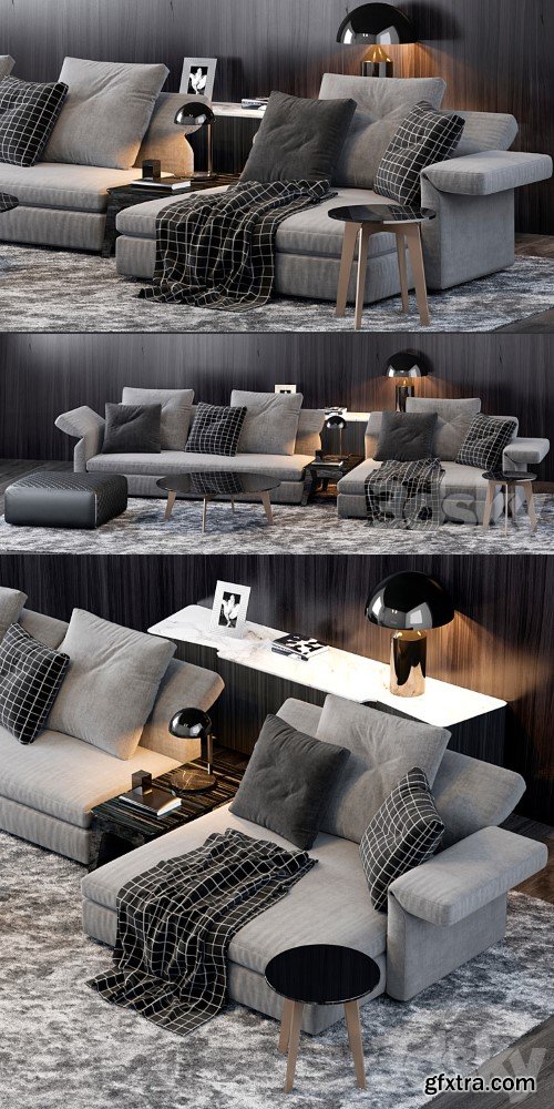 Minotti Collar Sofa