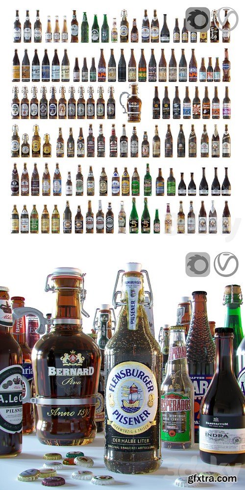 Beer bottles