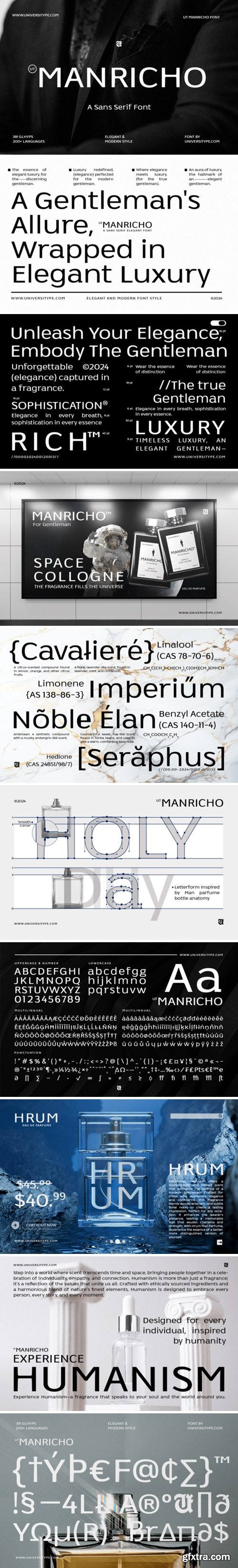 Ut Manricho Font