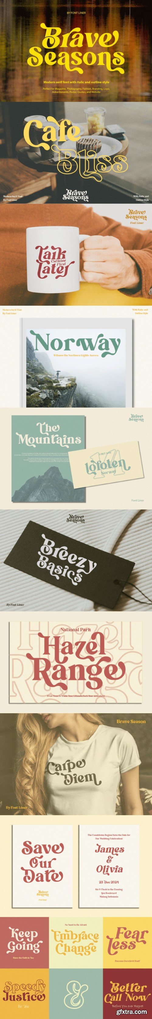 Brave Seasons Font