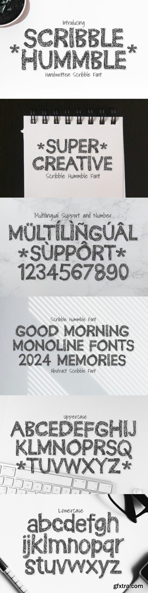 Scribble Hummble Font