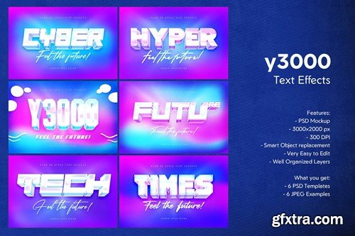 Y3K Text Effects AXLY2XA