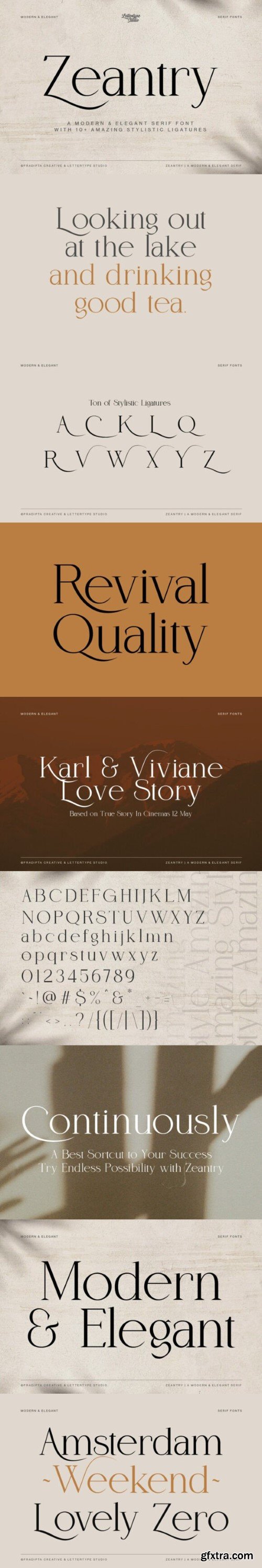 Zeantry Font