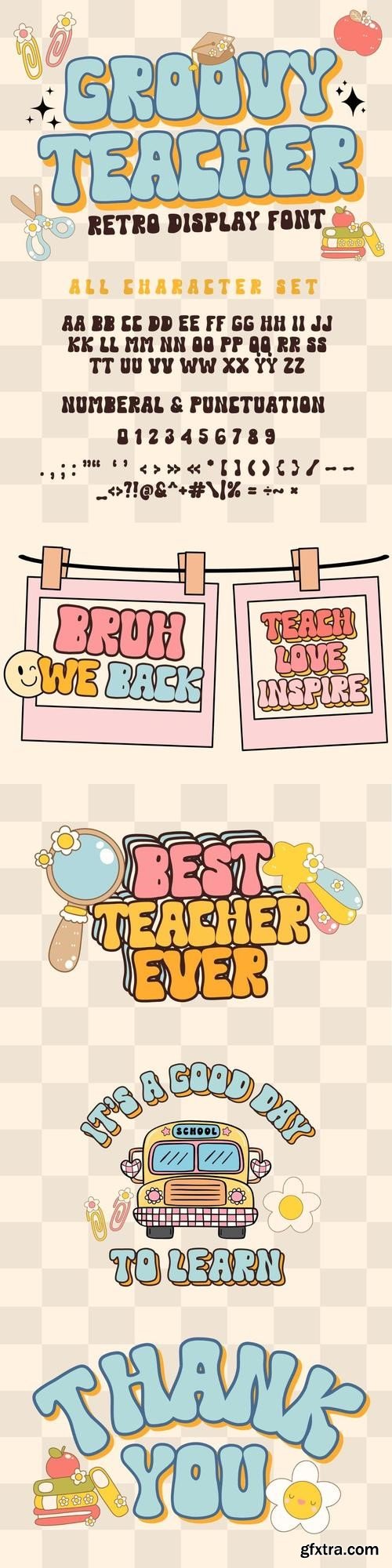 Groovy Teacher Font