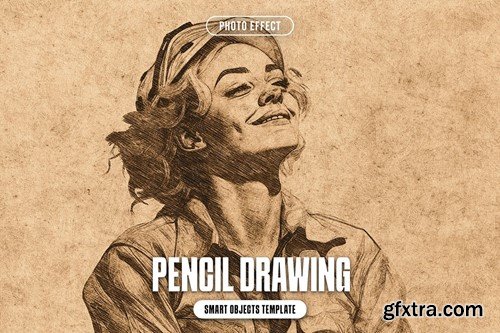 Pencil Drawing Photo Effect 4WAUS29