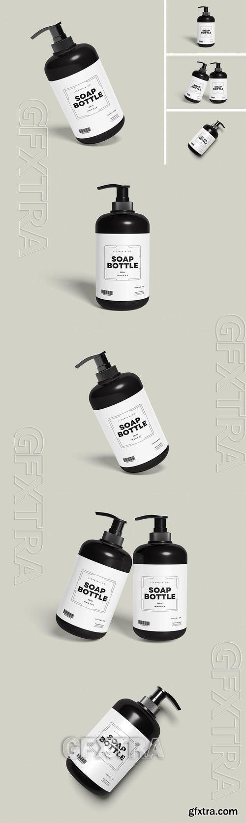 Soap Bottle Mockup FGS94ZA